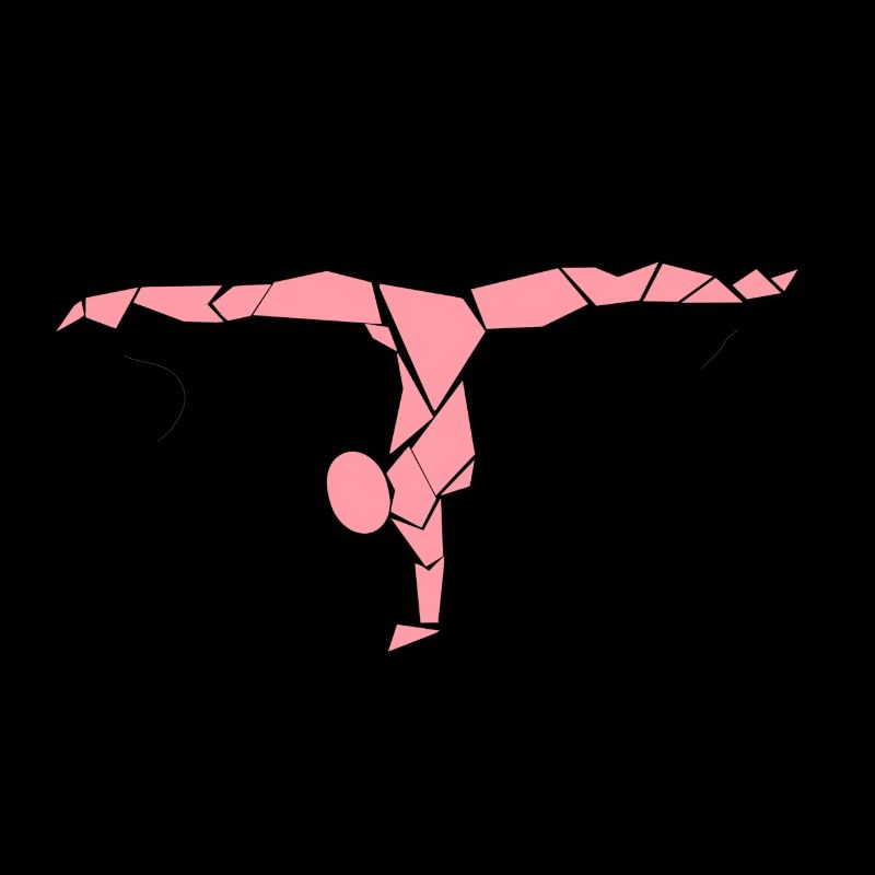 Dessin de gymnastique