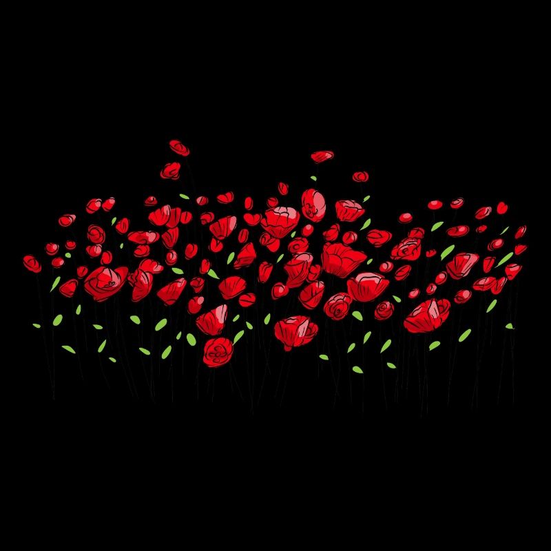 Mohnblume Mohnblumen Ackerrand