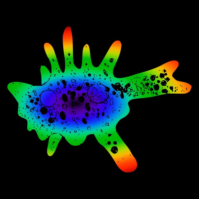 Amoeba - colored