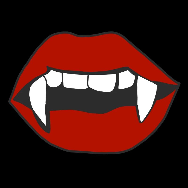 Vampire Halloween Lips