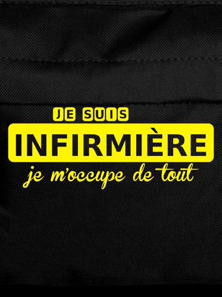 je suis infirmière