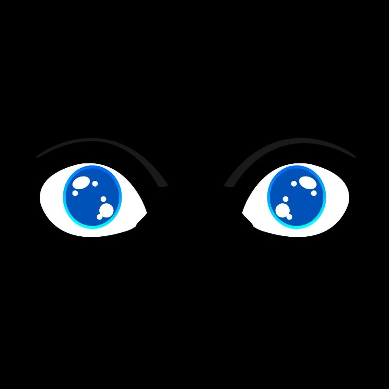 blaue Augen