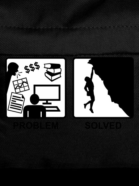 Climbing solves problems