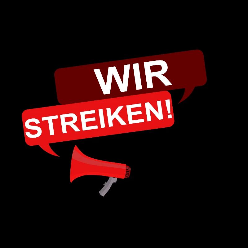 Wir streiken!