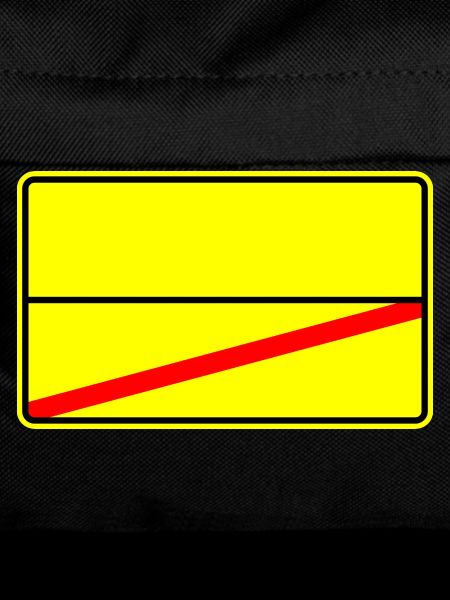 Town sign template