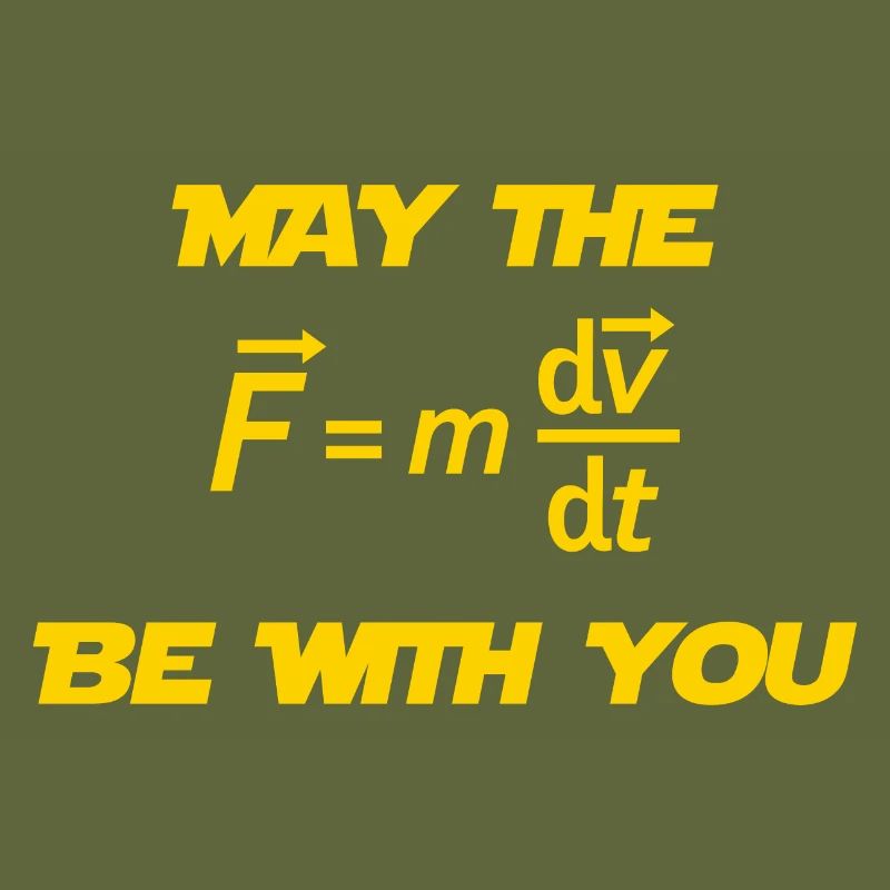 MAY THE FORCE MATH FORMULA BE WITH YOU