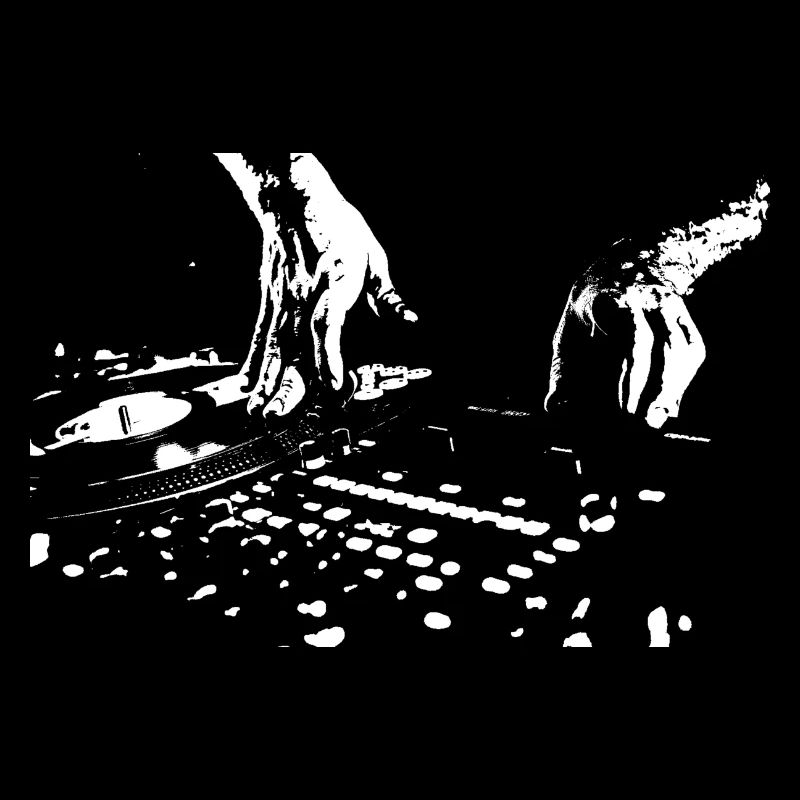 Hands Scrach DJ