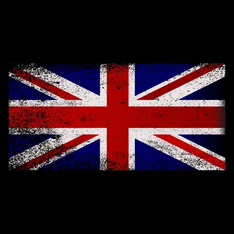 Grunge Union Jack Flagge