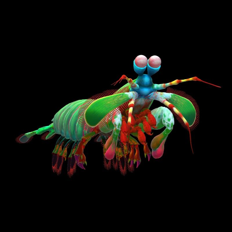 3D mantis shrimp