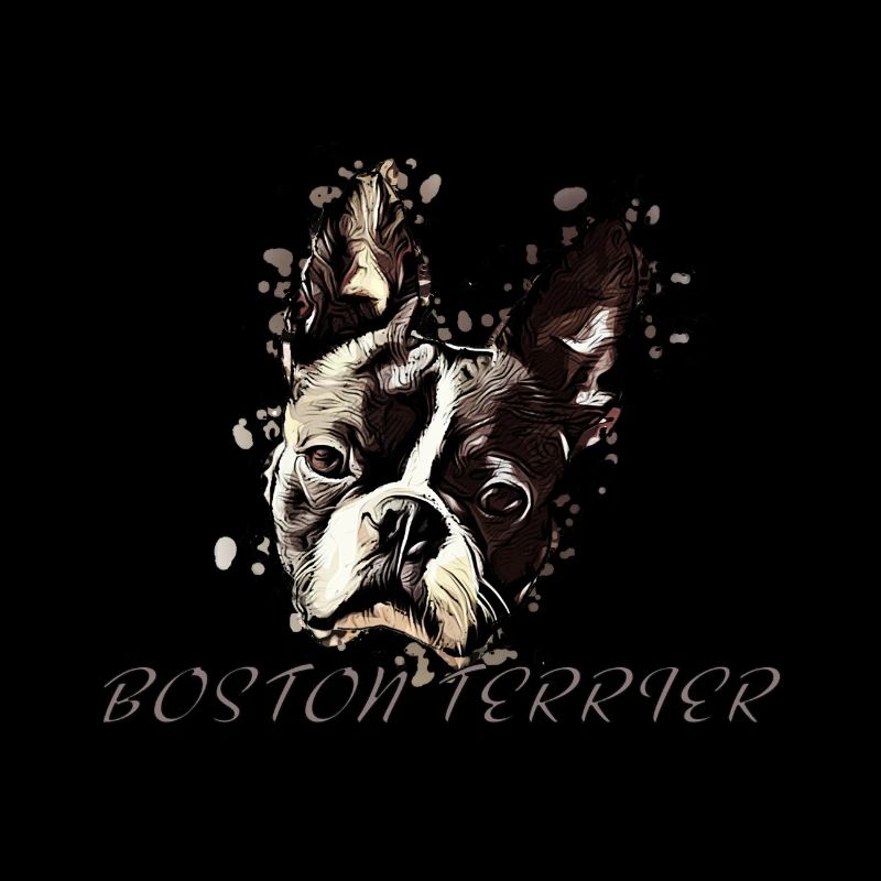 Boston Terrier Comic
