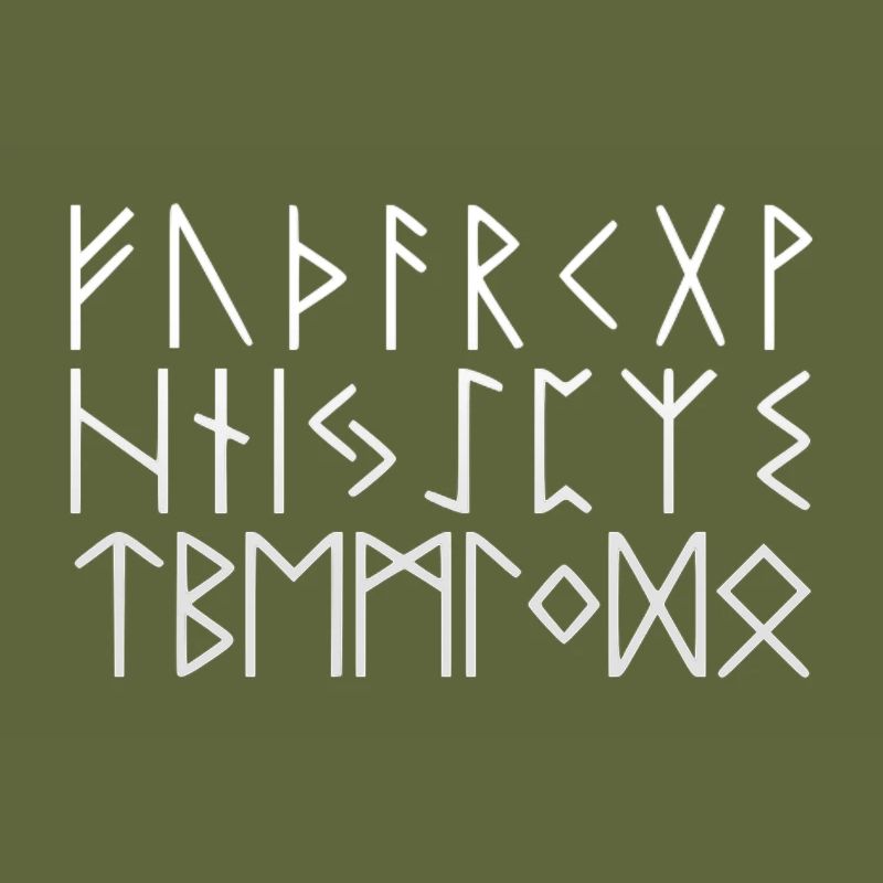 FUTHARK runes - Vikings