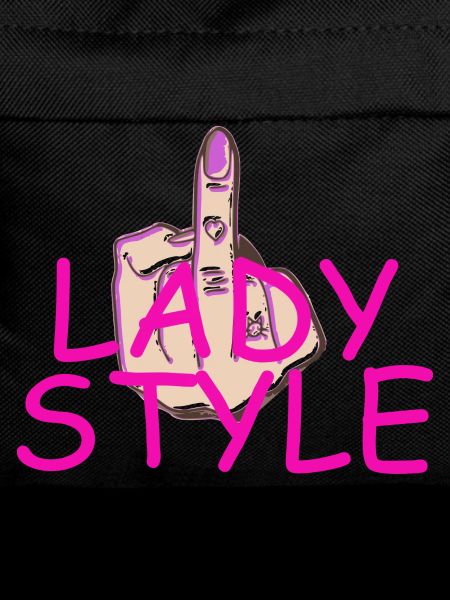 Lady style middle finger