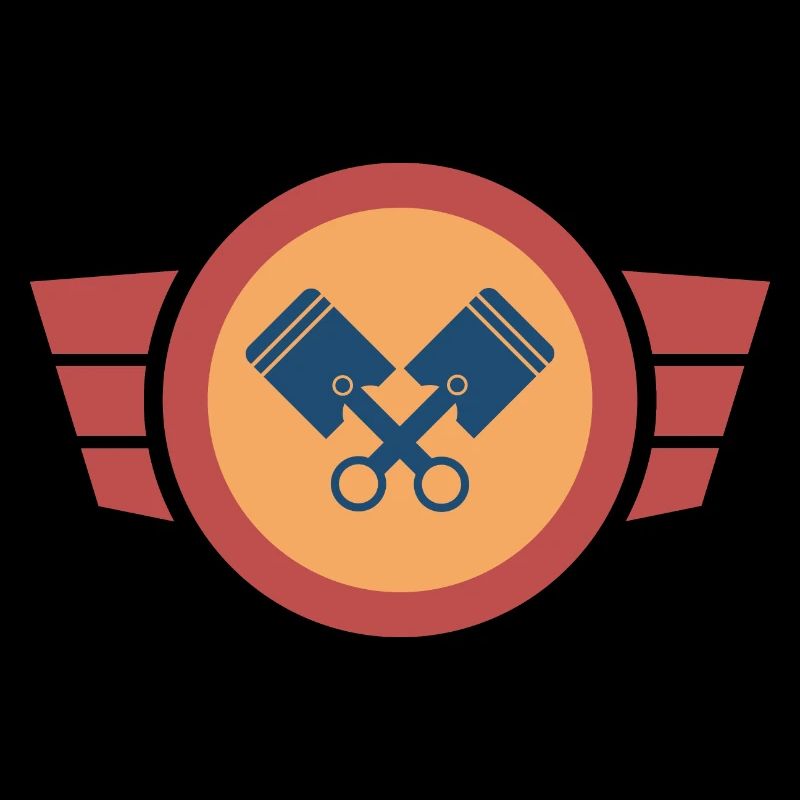 Two-stroke love - Simson Retro Logo Design