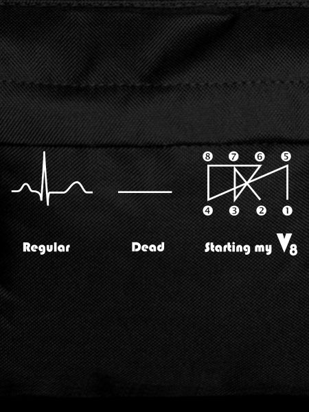 V8 engine Crossplain Heartbeat design