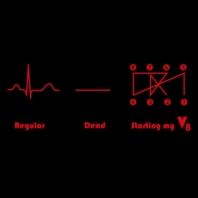 V8 engine Crossplain Heartbeat design