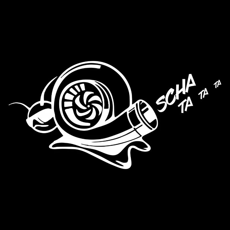 Turbo-escargot blanc