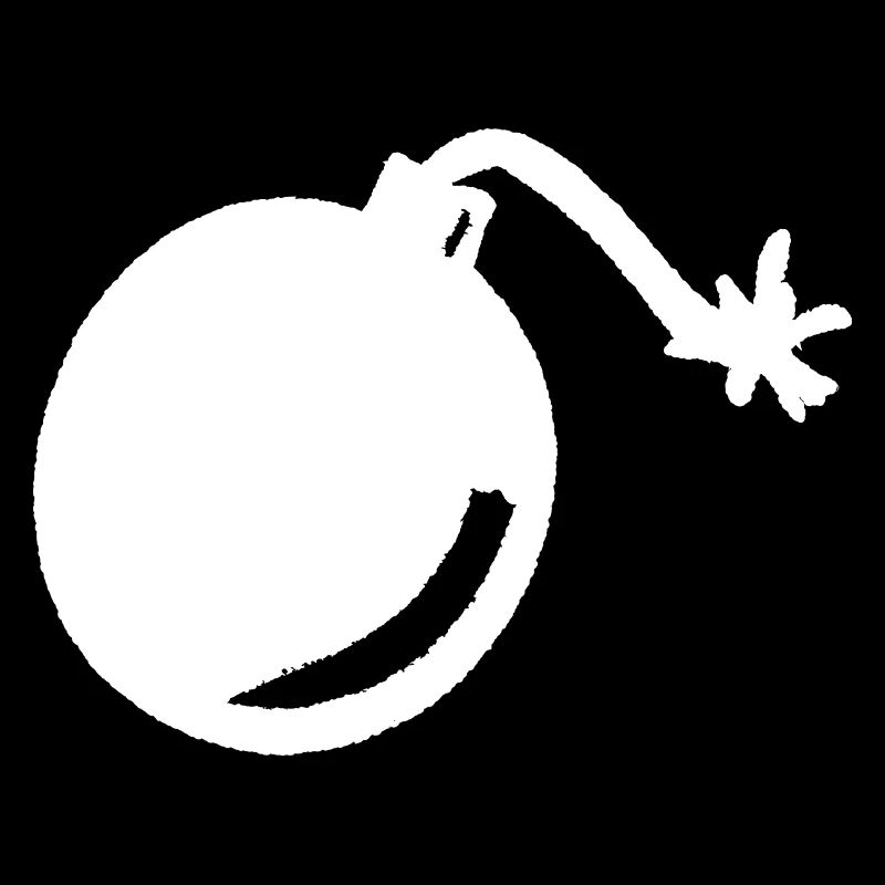 Bomb simple white