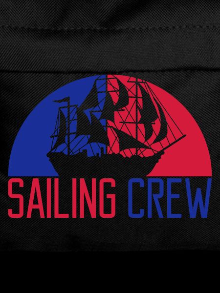 Sailing crew sailing ship