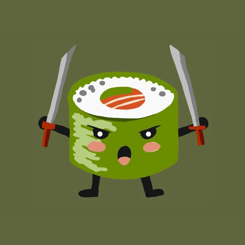 Sushi samurai ninja