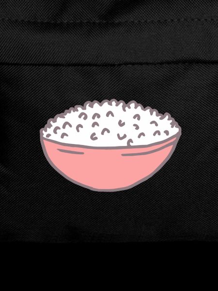 Rice food plate