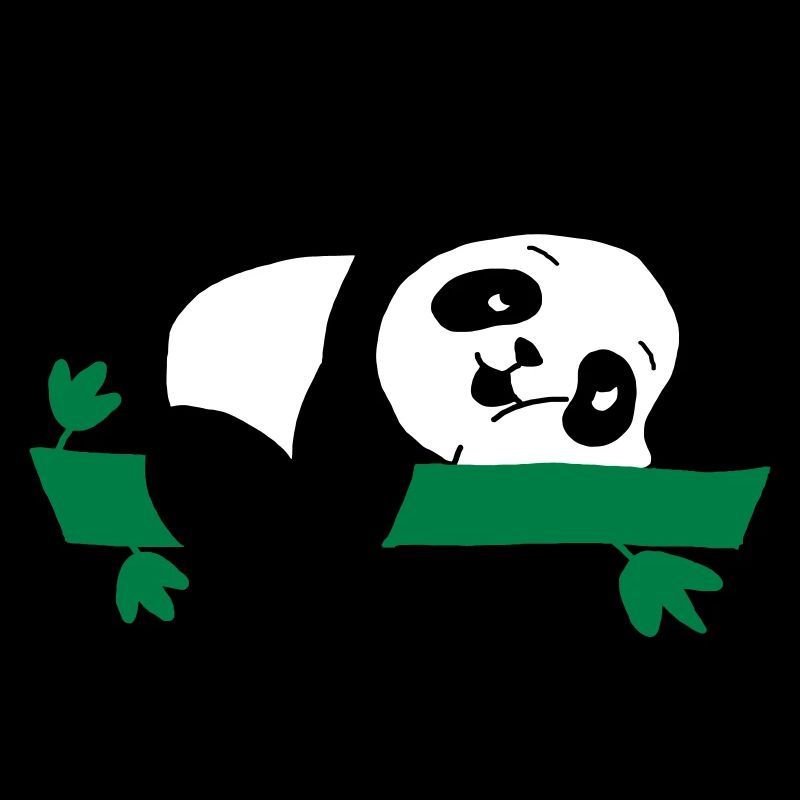 Lazy panda
