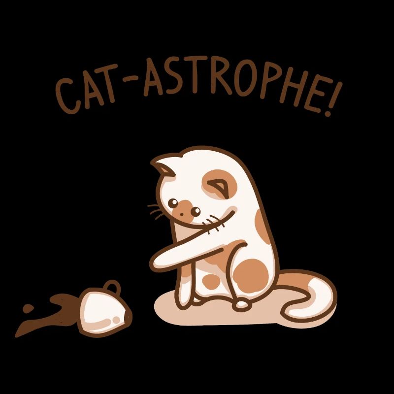 | catastrophe de chat Drôle de chaton