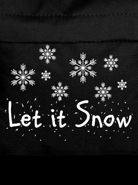 Snowflakes let it snow
