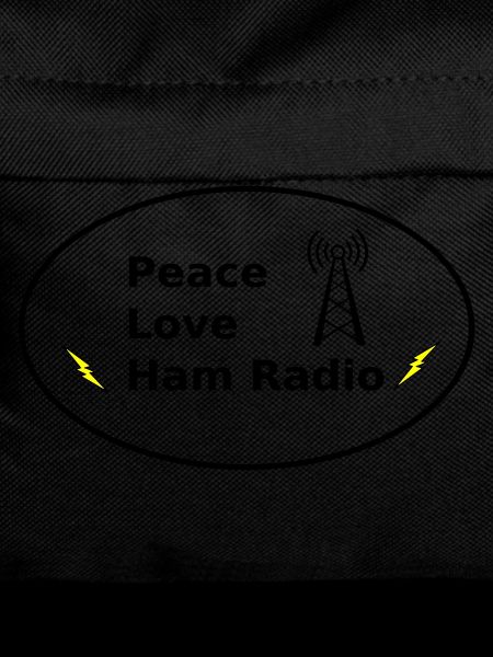 peace love ham radio tower