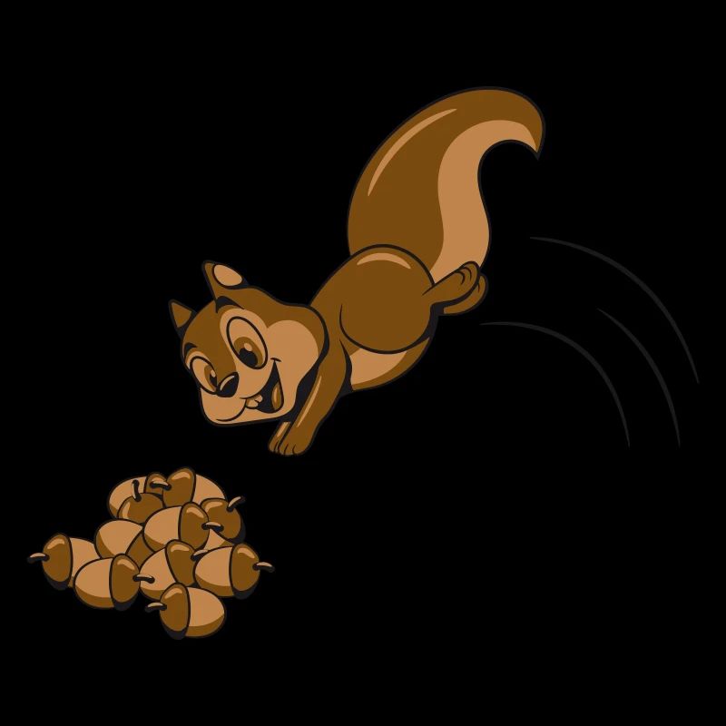 Squirrel nuts nut
