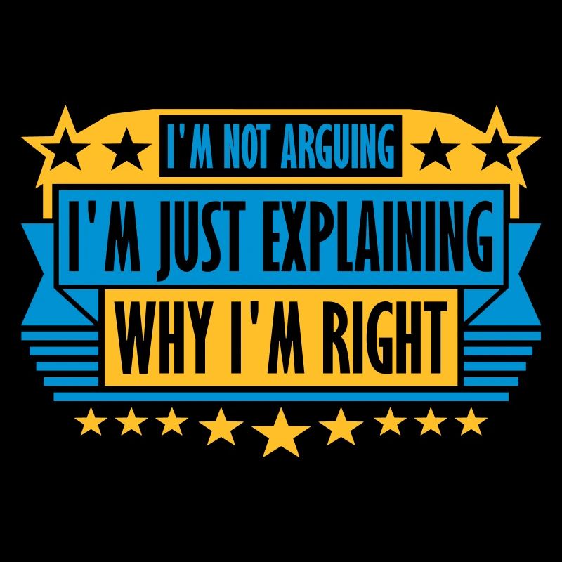 I m not arguing