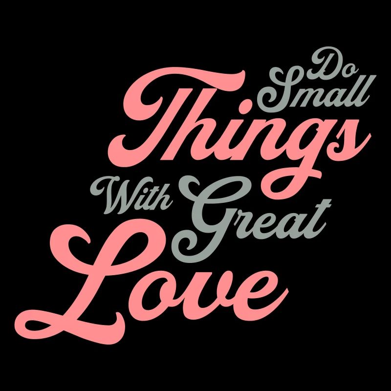 Zitat do small things