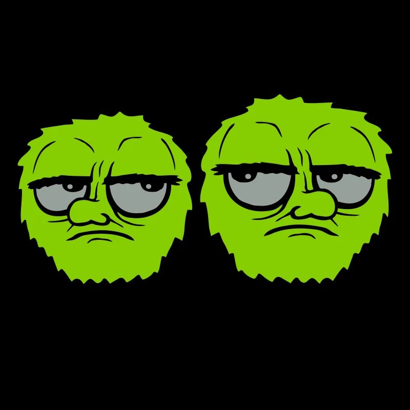 2 Monsters Roll Eyes