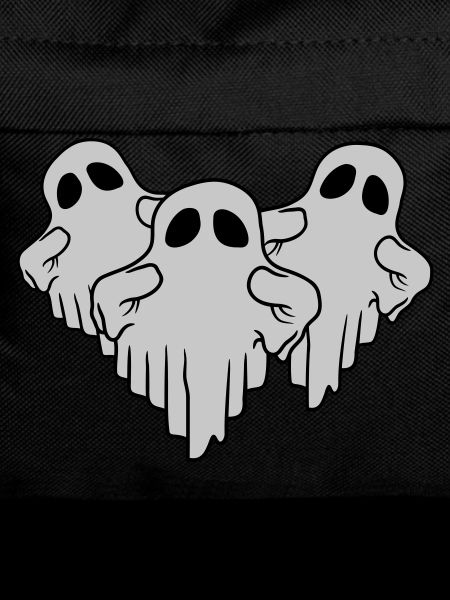 3 funny floating ghosts