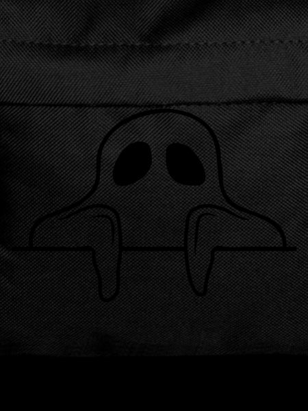 Comic Ghost Behind the Wall