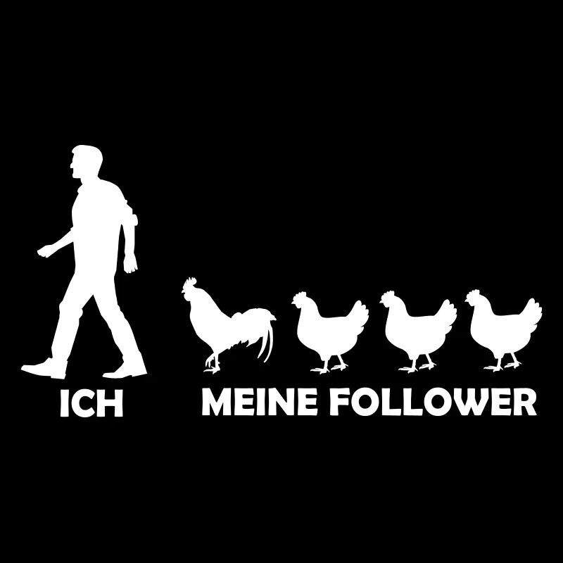 Huhn - Hahn - Hühner - Follower