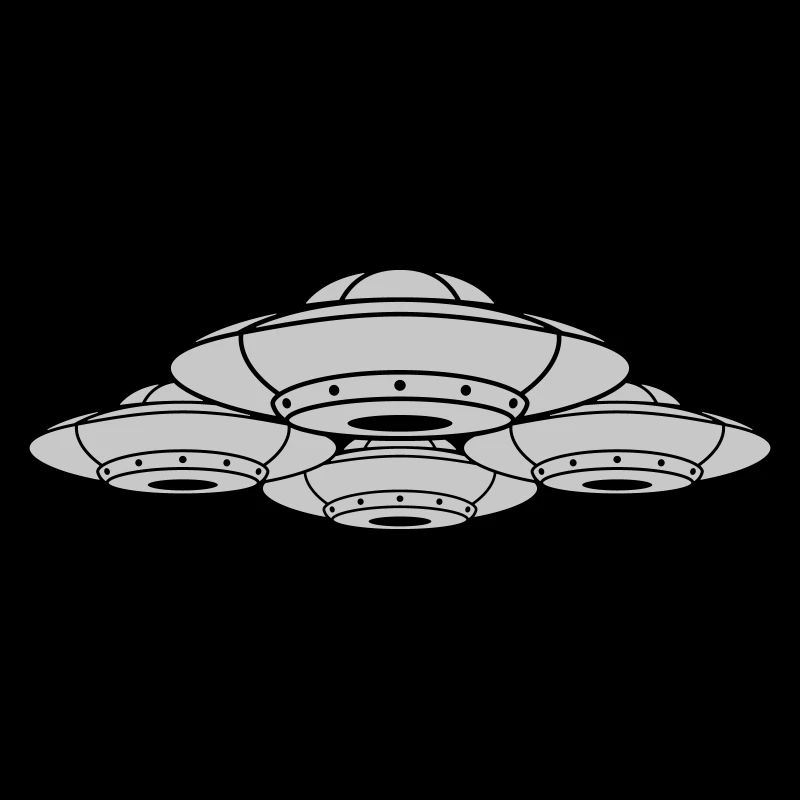 Group Squadron many UFOs