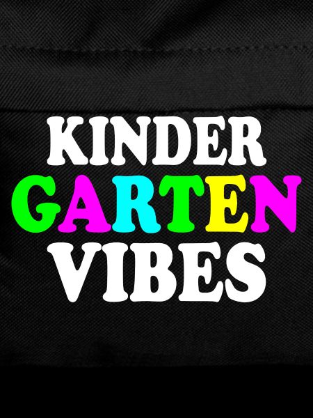 kindergarten vibes