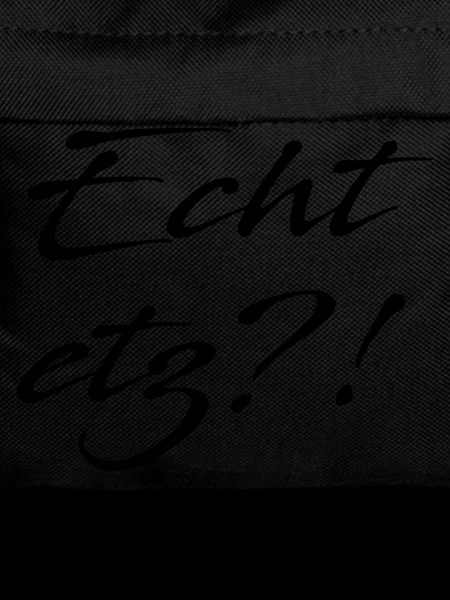 Echt etz?