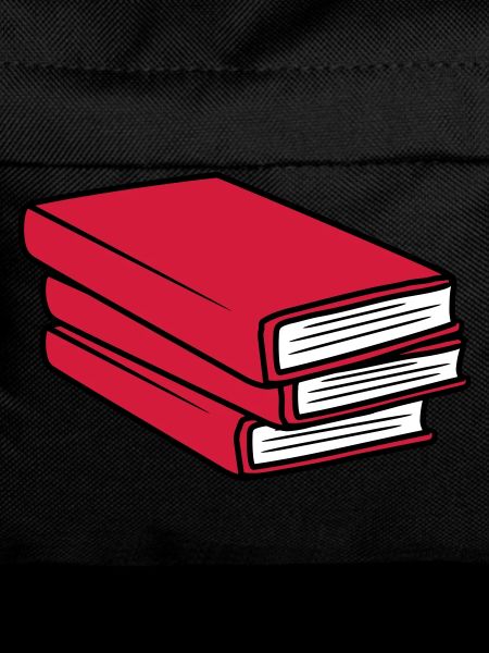 3 Books Stack Design