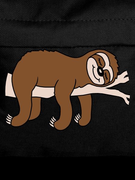 Tired Sloth Sleeps Comic