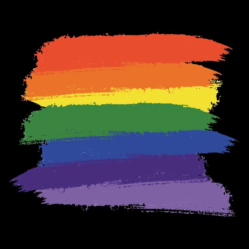 Regenbogen-Pinsel (groß)
