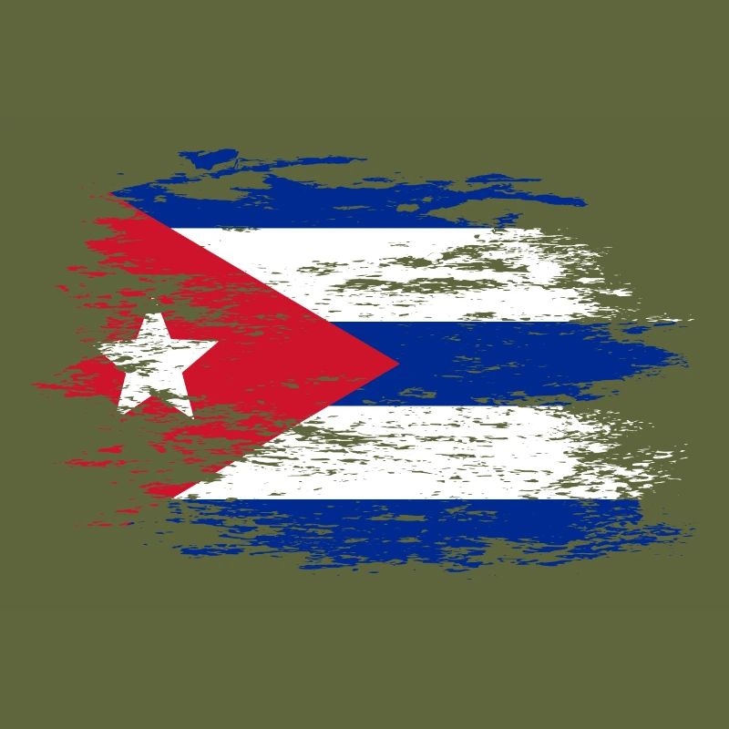 Drapeau cubain utilisé