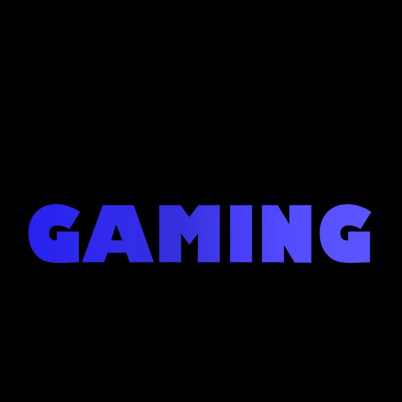 Blauer Joystick Gaming