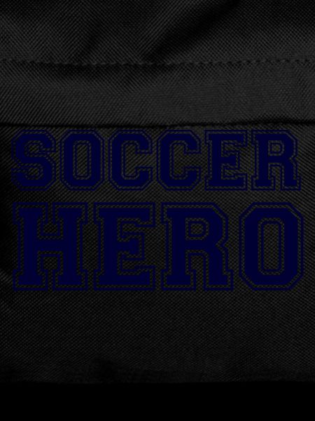 Soccer Hero - Blue Text.