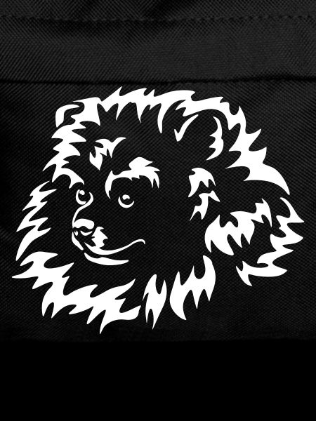 Miniature Spitz Head "Black Edition"