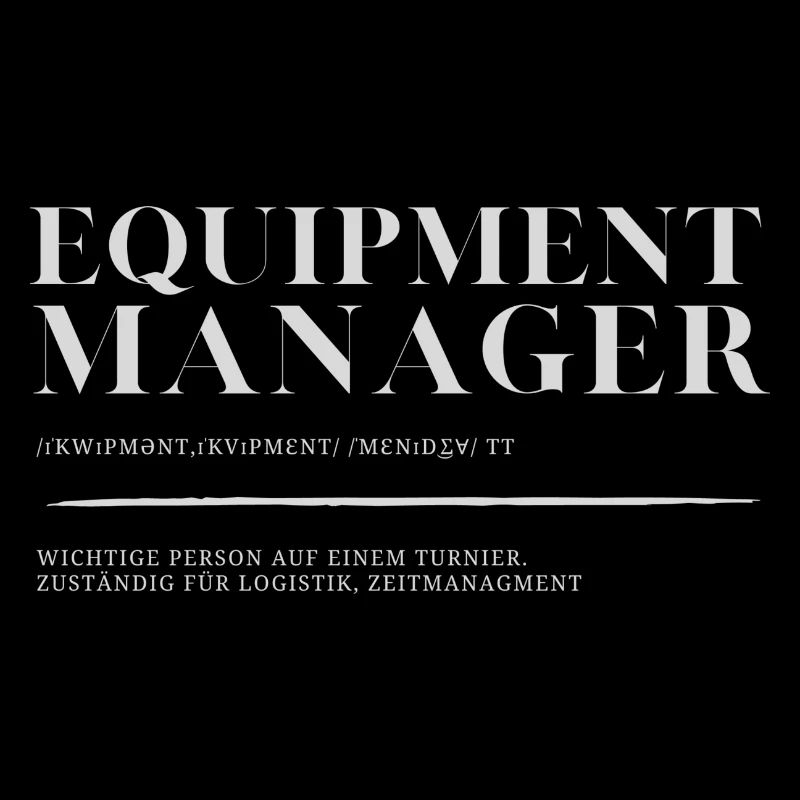 Equipment Manager Design 2 wh