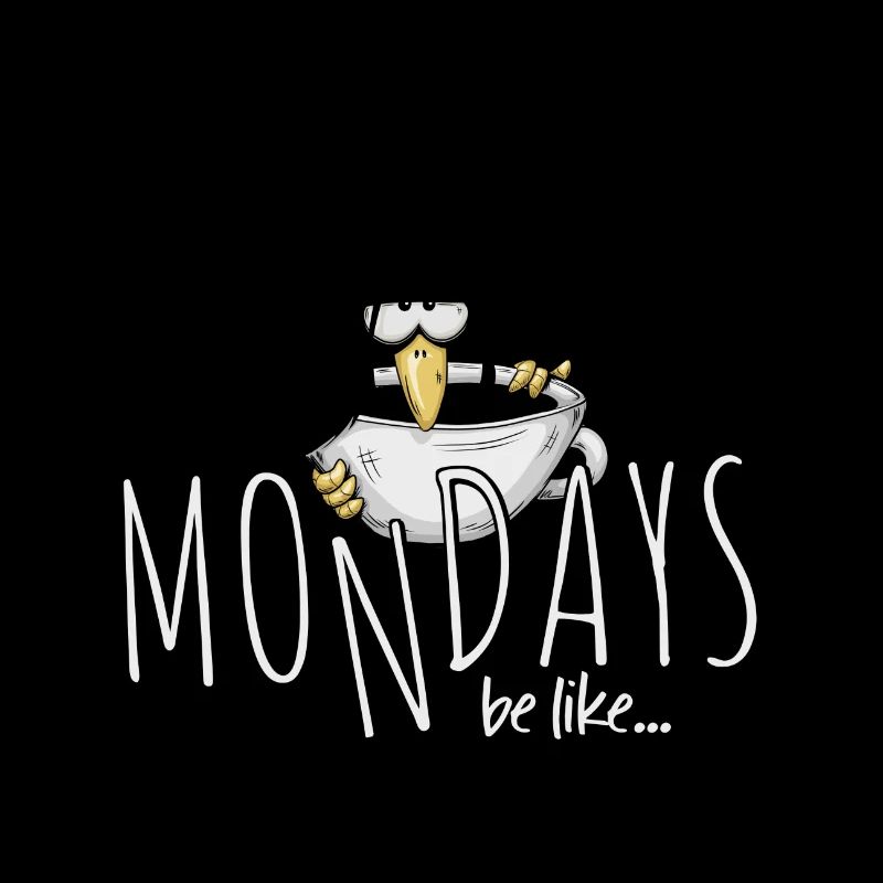Les lundis soient comme... Lundi matin grouch coffeecrow