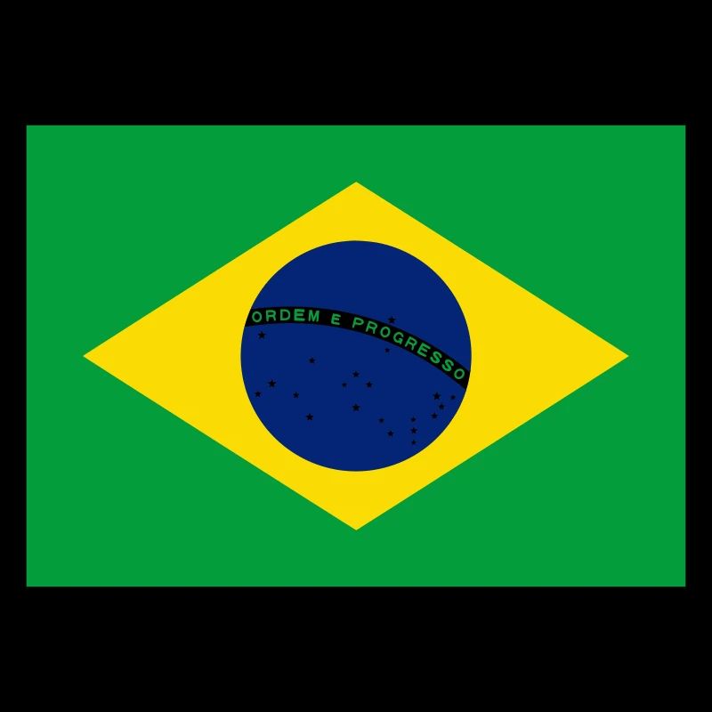 Flagge von Brasilien / Drapeau Brésil