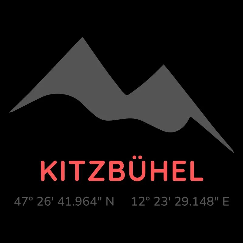 Minimalistisches Kitzbühel-Logo