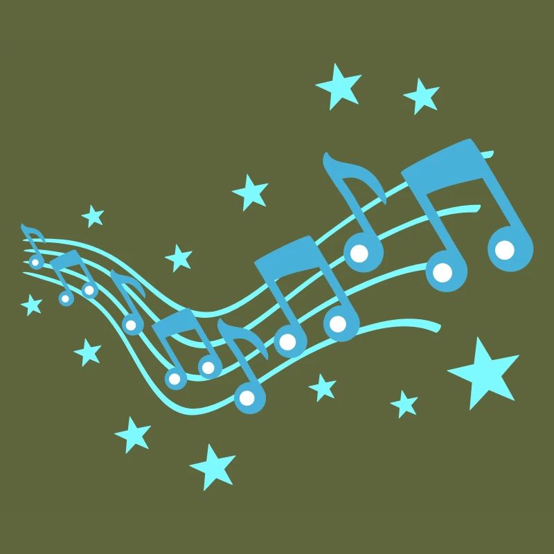 Many Music Notes Icons Melody Musical Notes Audio